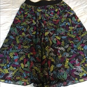 *Sold* LuLaRoe Feather Skirt